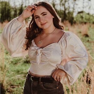 front tie women’s shirt